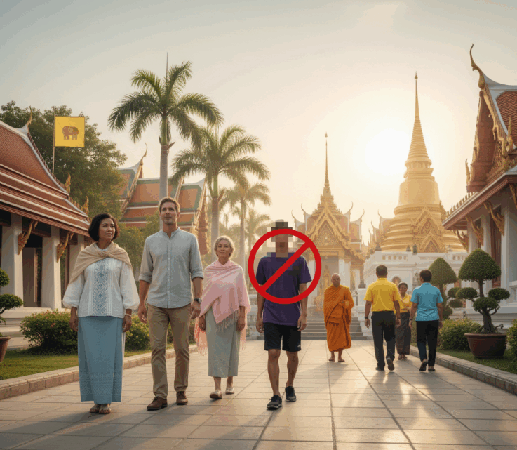 Couleur à éviter en Thaïlande : ce qu’il faut savoir pour respecter les codes locaux