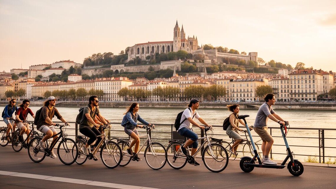 Les meilleures attractions familiales : Mobilboard Lyon – Visites guidées à vélo et Segway le long du Rhône